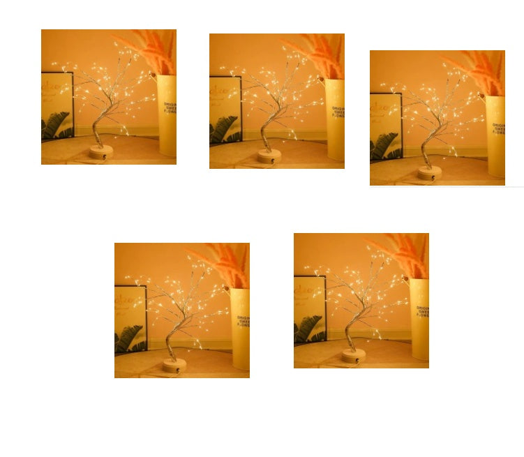 LED Copper Wire Light Bedroom Light