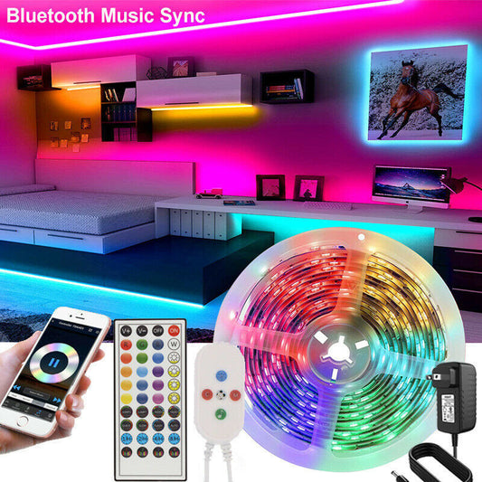 LED Strip Lights 5050 RGB Bluetooth Room Light