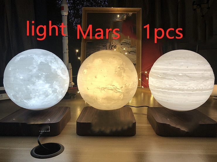 Magnetic Levitation Table Lamp Moon Light